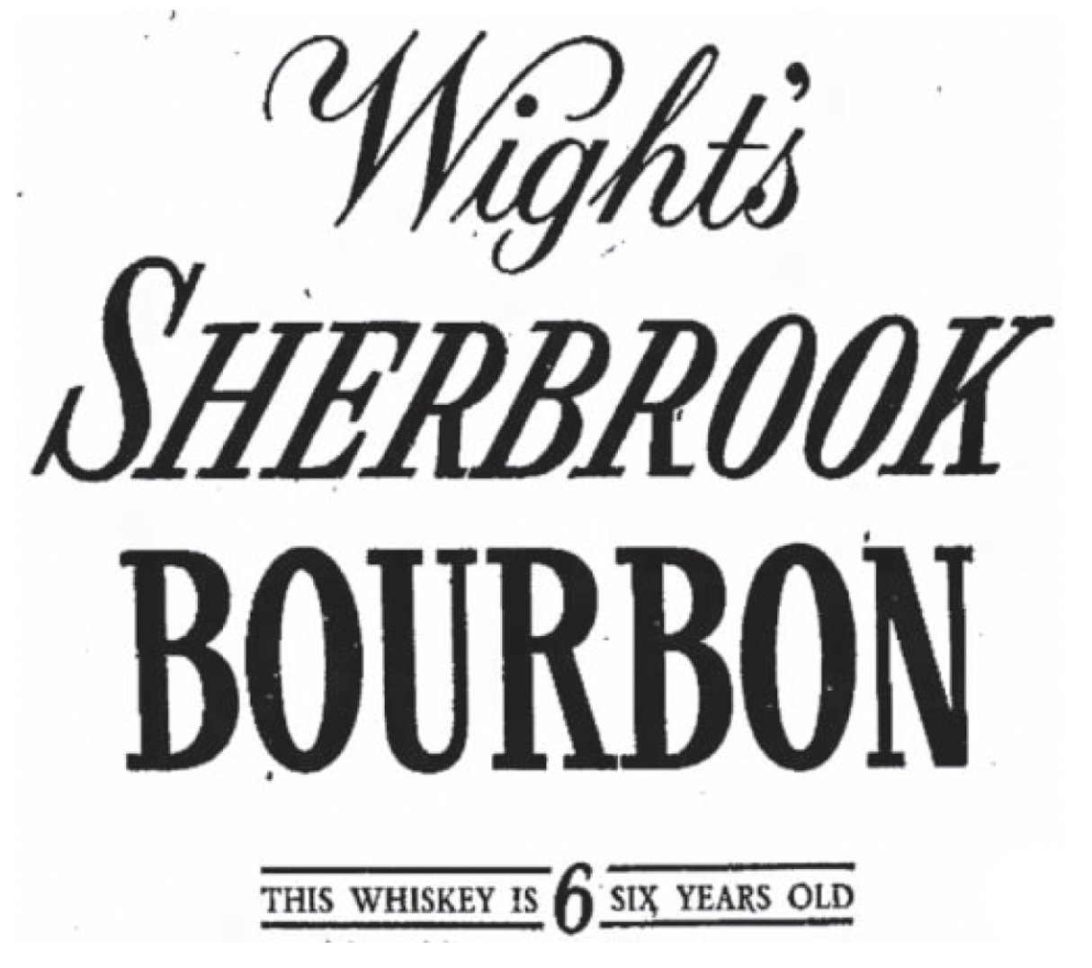 Wight's Sherbrook Bourbon